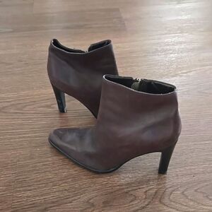 Nine west leather boots 7.5